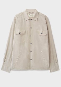 Recycled Italian Flannel Oatmeal Piccadilly - Image 1