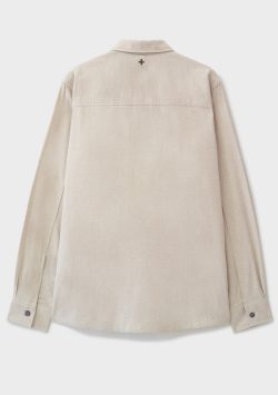 Recycled Italian Flannel Oatmeal Piccadilly - Image 3